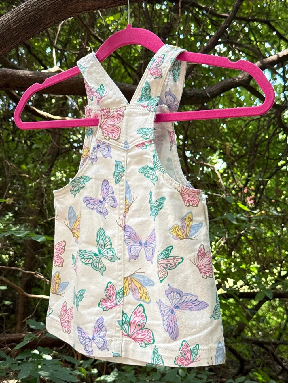 Baby Gap Butterfly Bliss Overall Dress